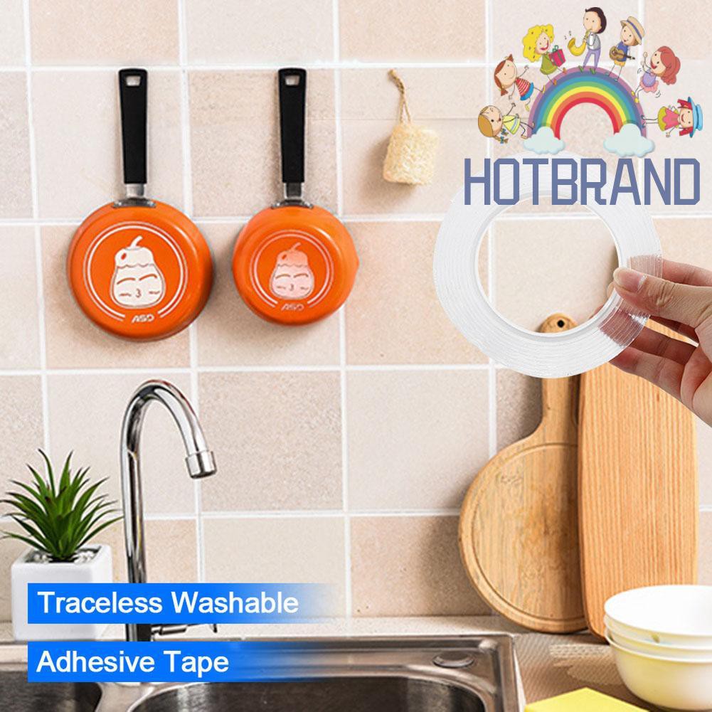 Băng keo nano hai mặt trong suốt đa năng tiện dụng chất lượng cao