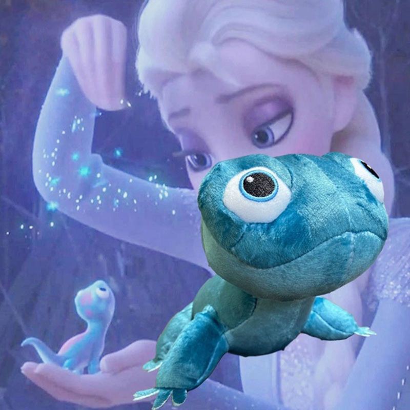 Đồ chơi nhồi bông Hình Thằn Lằn Xanh Trong Phim Frozen 2 25cm