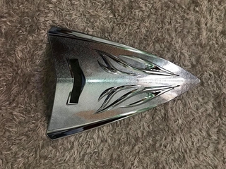 ốp mặt nạ mạ crom xe air blade 2011 2012