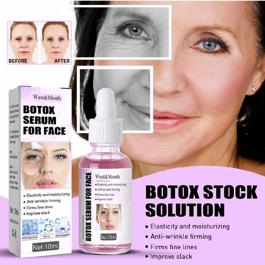 [Hàng mới về] Serum botox làm săn chắc giảm nếp nhăn lão hóa da mặt 10ml