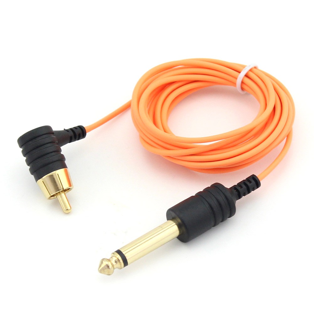 Dây Cáp RCA Góc 90 Độ Cho Máy Xăm
