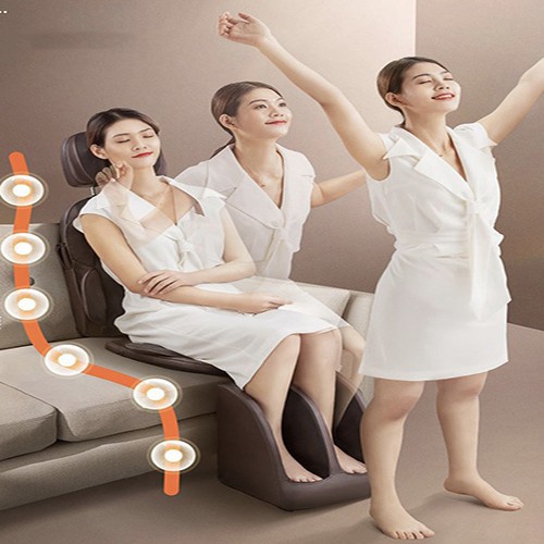 Ghế đệm nệm massage toàn thân chế độ hồng ngoại, bi xoay, rung trị liệu cơ thể (Bảo hành 1 năm)