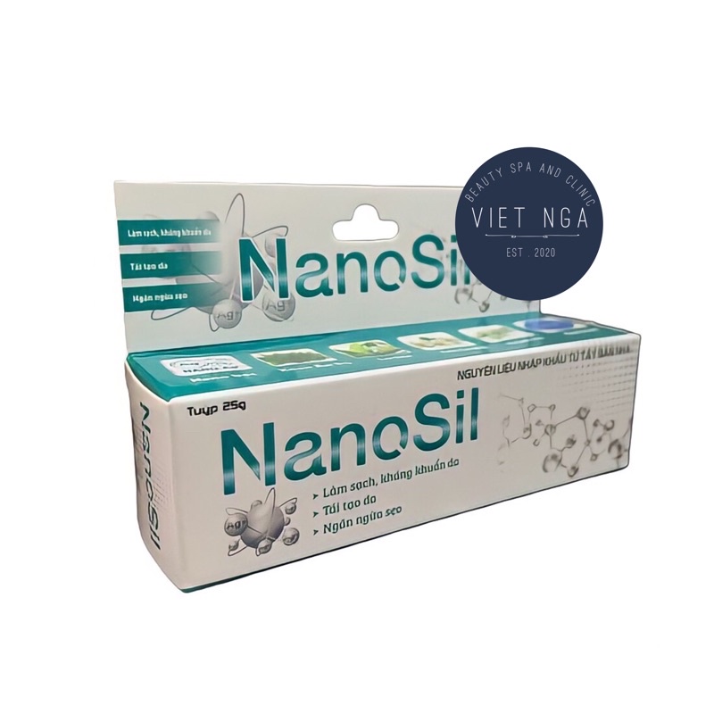 Gel bôi NanoSil hết thâm sẹo