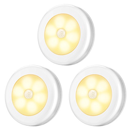 Đèn Led 6 Bóng Cảm Biến Chuyển Động PIR Gắn Tường/Cửa Ra Vào