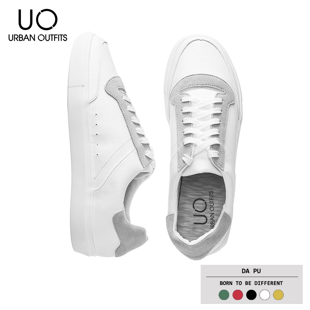 Giày Sneaker Nam Trắng URBAN OUTFITS Cổ Thấp Phối Màu GSK01 Dáng Thể Thao Hàn Quốc Outfit Size 39 đến 44 Đẹp Giá Rẻ