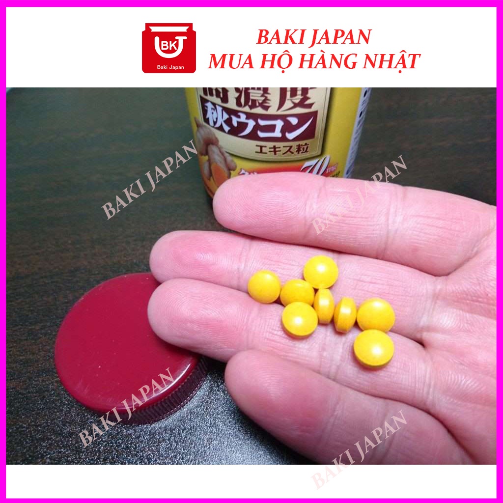Viên uống tinh chất nghệ cô đặc mùa thu ITOH, viên uống nghệ cô đặc ITOH của Nhật 300 viên