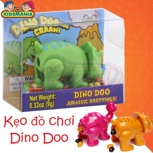 Kẹo đồ chơi Dino Doo 9gr