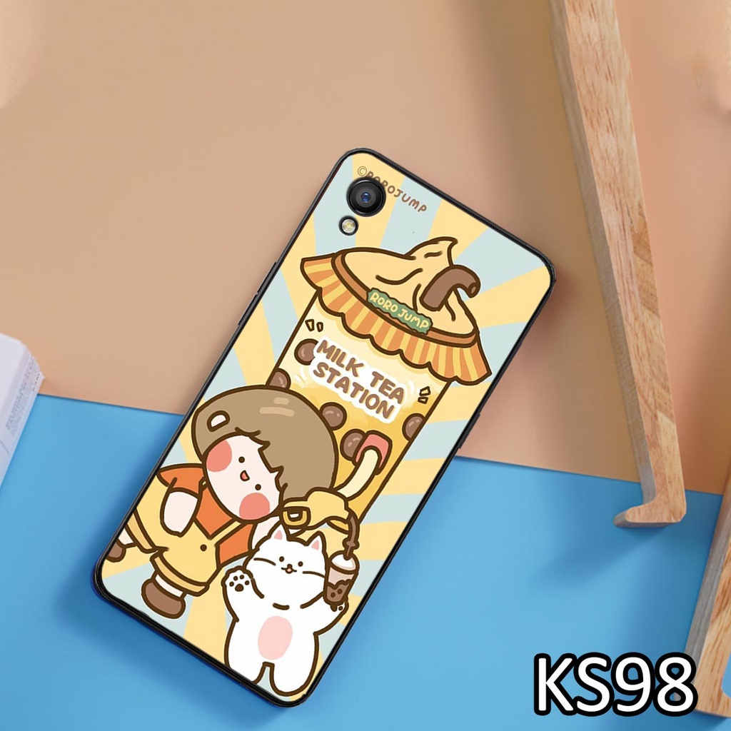[SIÊU ƯU ĐÃI] Ốp lưng Oppo A33/A35/A37 in hình BÉ TRÀ SỮA siêu đẹp, độc, lạ_KINGSTORE.HN_Ốp lưng điện thoại