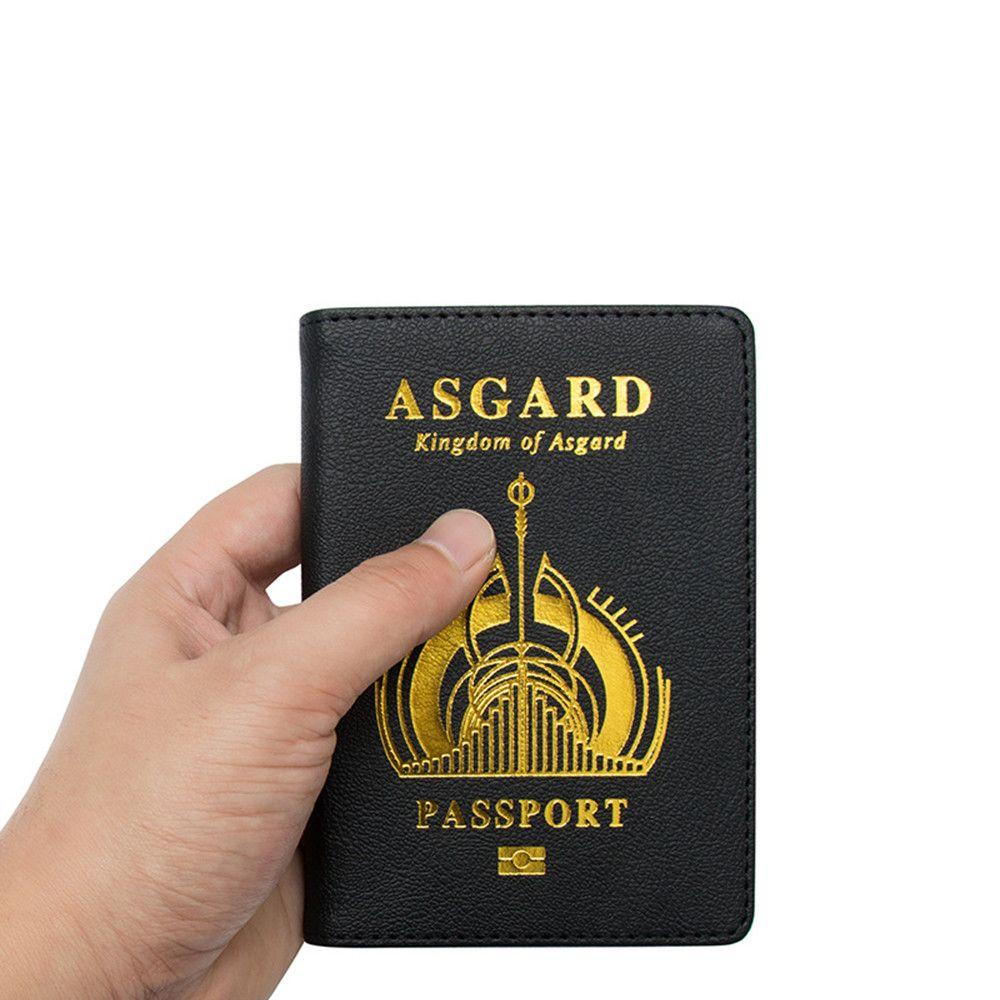 Vỏ Bọc Hộ Chiếu Du Lịch In LOGO Wakanda