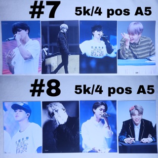 (Có sẵn) Sale poster A5 Jimin BTS