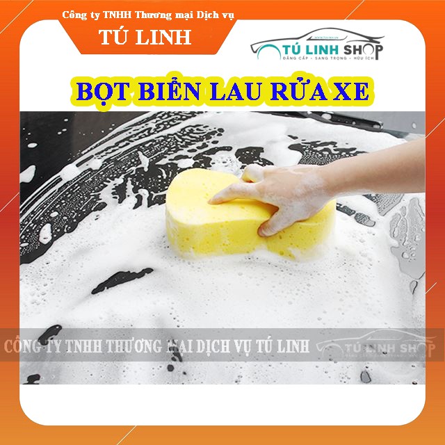 Bọt biển lau rửa xe ô tô, nhà cửa, siêu thấm, siêu sạch