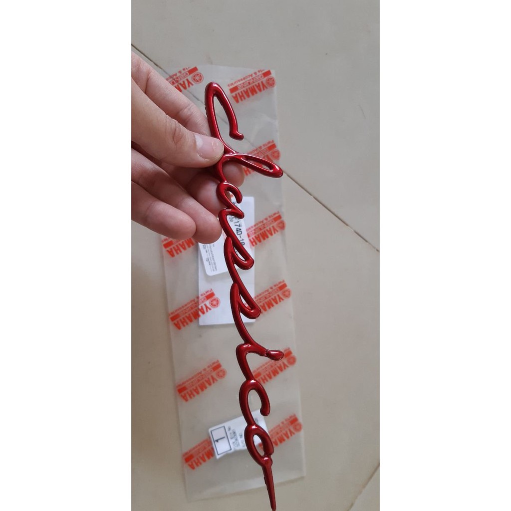 Tem chữ nổi Classico - Đỏ