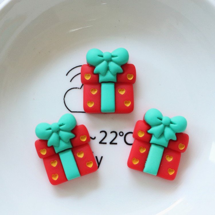 Phụ Kiện Jibbitz, Charm, Sticker Hình Gắn Trang Trí Giày Dép Noel Dễ Thương