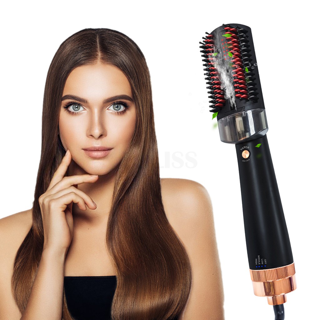 Ubeator Lược Điện Hơi Nước Nóng/Uốn Tóc 2 Trong 1 Chuyên Nghiệp 2021