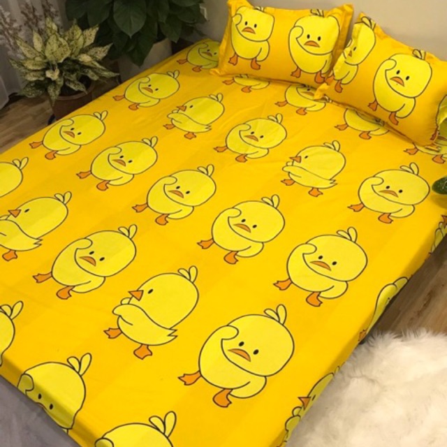 Bộ Ga Kèm Đôi Vỏ Gối Poly Cotton Siêu Ngộ Nghĩnh M6 Hoặc M8 (Được Chọn Mẫu)