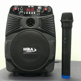 Loa karaoke bluetooth mini mba m06 âm lượng cực lớn- bh 6 tháng - hoàng yến computer