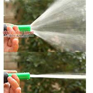 Đầu vòi xịt phun nước rửa xe, tưới cây tăng áp đa năng