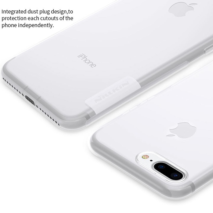 [Mã ELORDER5 giảm 10K đơn 20K] [TẶNG CƯỜNG LỰC] ỐP LƯNG IPHONE 8 PLUS/7 PLUS NILLKIN SILICON CHÍNH HÃNG [NEW SALEOFF]