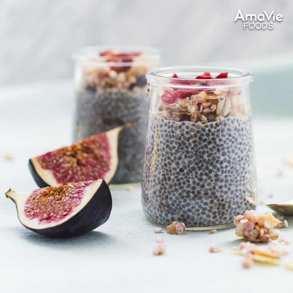 Hạt chia hữu cơ Amavie Foods (250g / 500g) nhập khẩu chính hãng