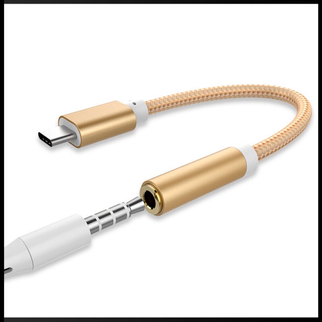 Cáp ChuyểN ĐổI Âm Thanh Tai Nghe LoạI C Sang 3.5mm Usb C 3.5 Chuyên DụNg