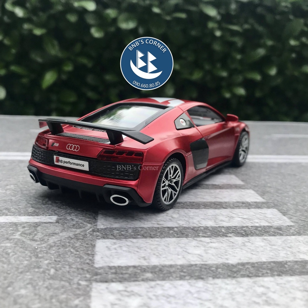 Xe mô hình Audi R8 tỷ lệ 1:32