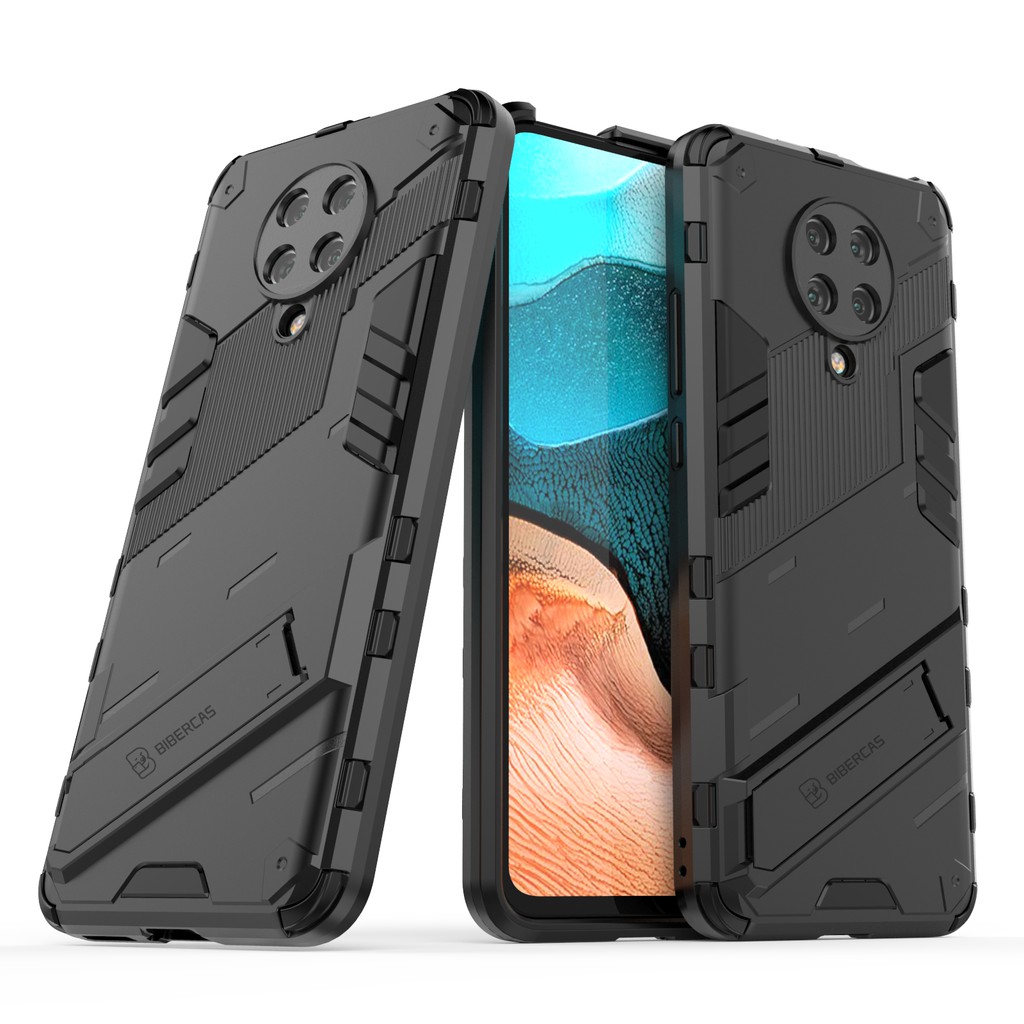 Ốp lưng Redmi K30 Pro / Poco F2 Pro / K50 Ultra / K50 Gaming / K60E Iron Man Ver 2 chống sốc giá đỡ xem phim