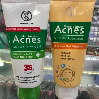 Kem rửa mặt ngăn ngừa mụn Acnes 100g