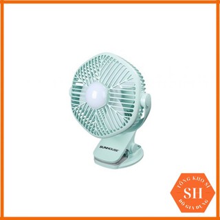 Quạt tích điện, quạt tích điện mini Sunhouse SHD7111 kẹp bàn tiện dụng, bảo hành 12 tháng toàn quốc. Sử dụng 2-5 tiếng.