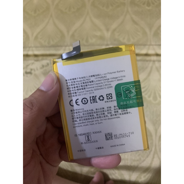 Pin oppo F3/F5-BLP631 Dùng Chung Loại Xịn