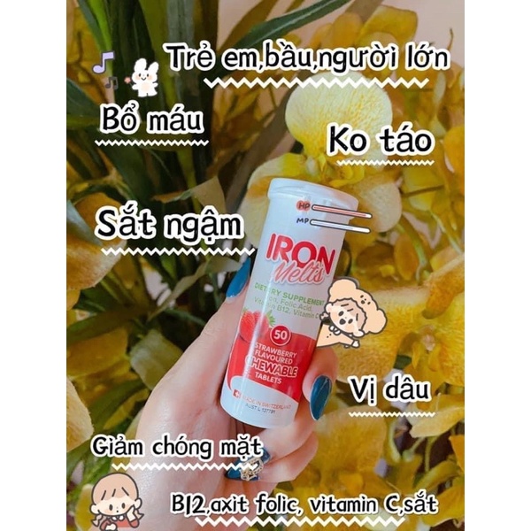 Sắt Dâu Ngậm 50v - Úc