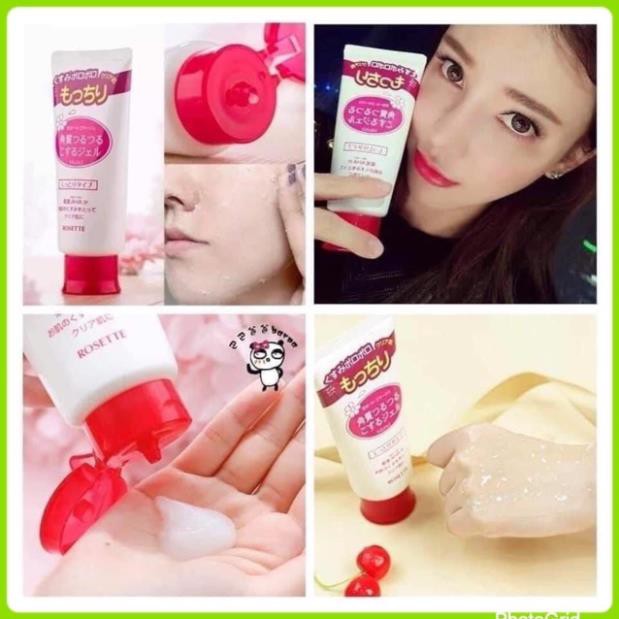 Tẩy Da Chết Rosette Peeling Gel Nhật Bản Tẩy Tế Bào Chết Da Mặt 120g Đứng Số 1 Bình Chọn Cosme tại Nhật