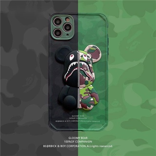 Ốp Lưng Ip ⚡ Ốp Ip Gấu Xanh Ngầu⚡ iP 6plus/7/8/7plus/8plus/x/xs/xs max/11/11promax/12/12promax-PKCH89