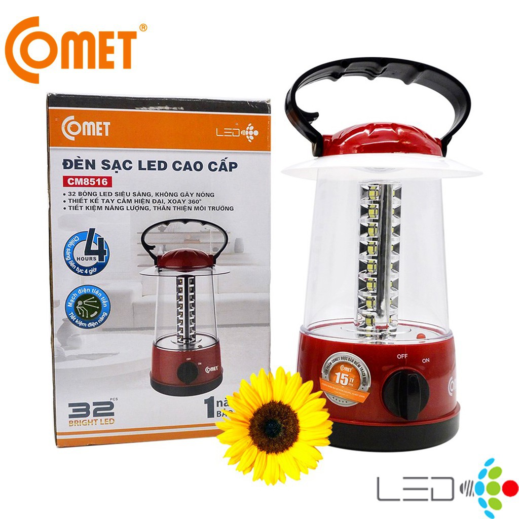 ĐÈN SẠC BÓNG LED COMET CM8516