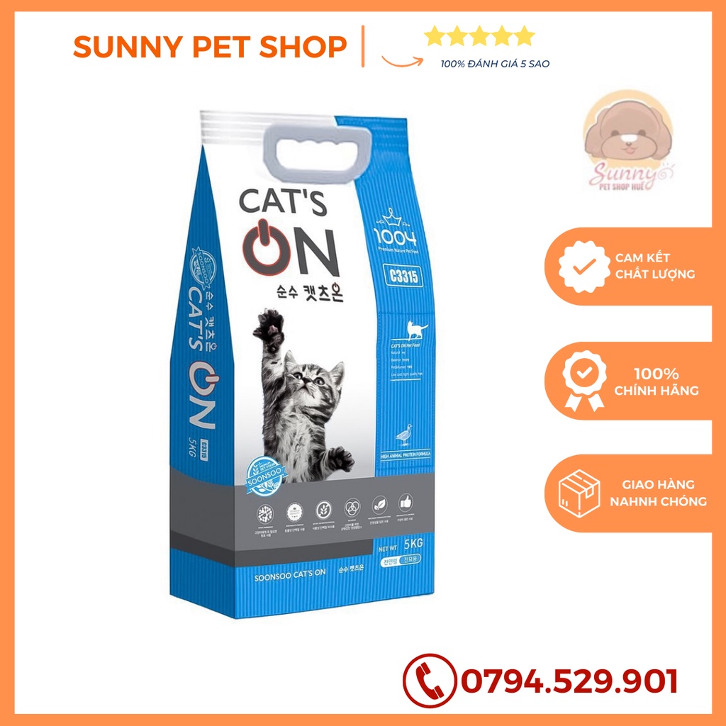 Thức Ăn Cho Mèo Con Cat's On - Túi 1KG