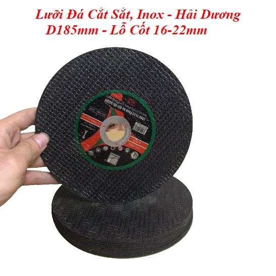 Lưỡi Cắt Kim Loại 180mm  - Đá Cắt Sắt, Inox Hải Dương D185 - Hàng Cao Cấp Chính Hãng