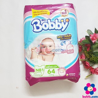 Miếng Lót Bobby Newborn 1 (64 miếng)