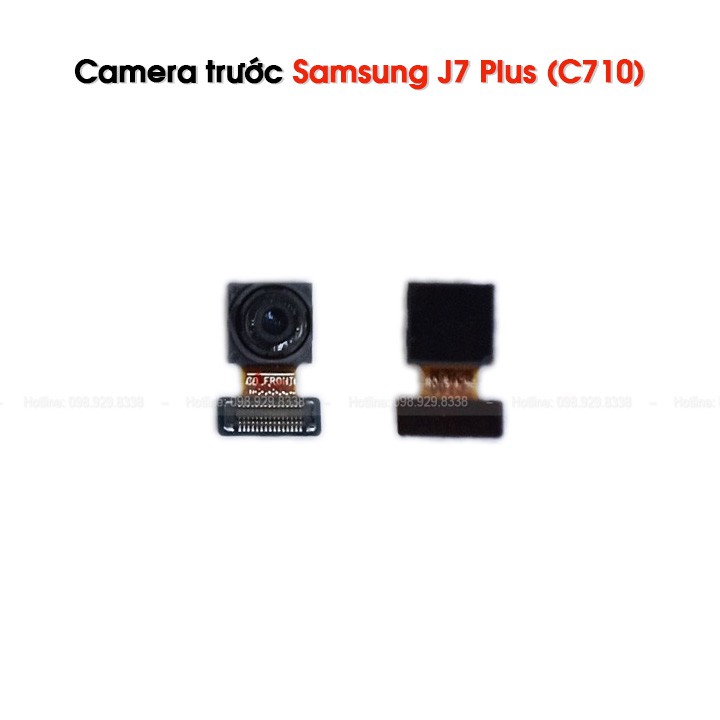 Camera trước Samsung J7 Plus/ C710 -  Cam zin bóc máy