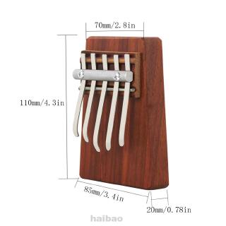 Kalimba Tone Entertainment Beginner Portable Hand Held Gift Keyboard Instrument 5 Key Thumb Piano