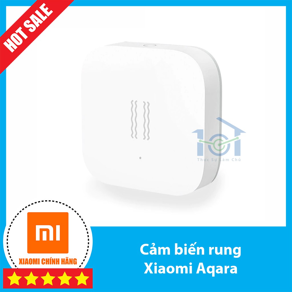 Cảm biến rung Aqara - Đo độ rung, độ nghiêng hoặc rơi, Kết nối zigbee, tương thích Aqara Home hoặc Mi Home Xiaomi