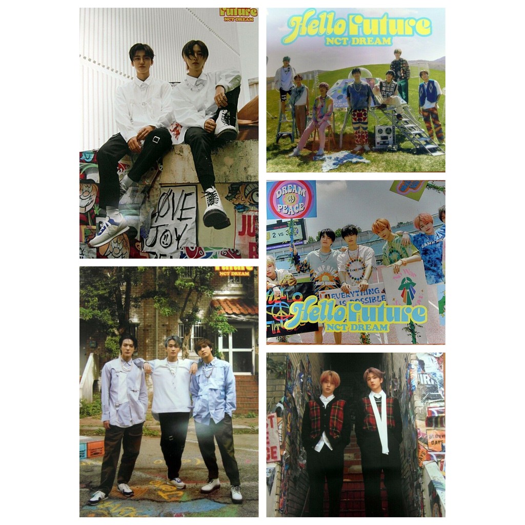 Poster Kpop NCT DREAM chính hãng có ống tube nhựa bảo vệ hàng có sẵn