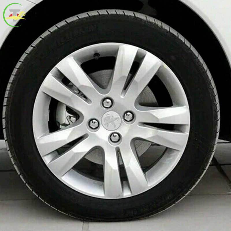 16 Nắp chụp bu lông bánh xe dành cho xe ô tô Peugeot 207 301 307 308 408 508 3008 Citroen C4L C5 C2