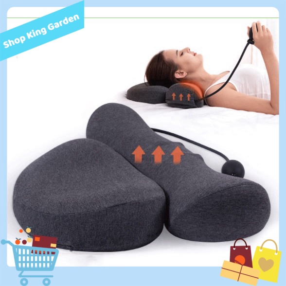 Bộ Gối Bơm Hơi Nắn Đốt Sống Lưng và Cổ Dr.Curve - King's Garden