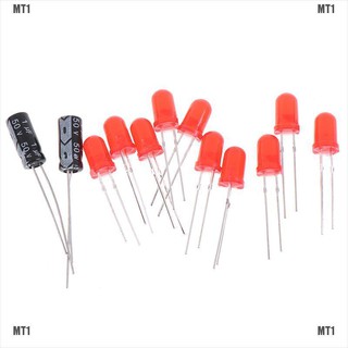 Bộ Mạch Đèn Led Ne555 + Cd4017 Pcb Tự Lắp Ráp 1