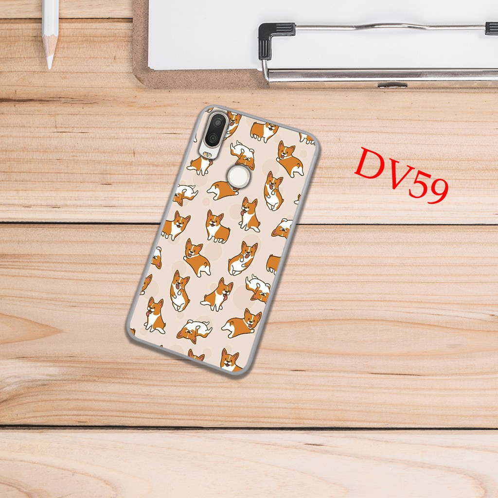 ỐP LƯNG VSMART ACTIVE 1 - ACTIVE 1 PLUS IN HÌNH CHÓ MÈO CUTE