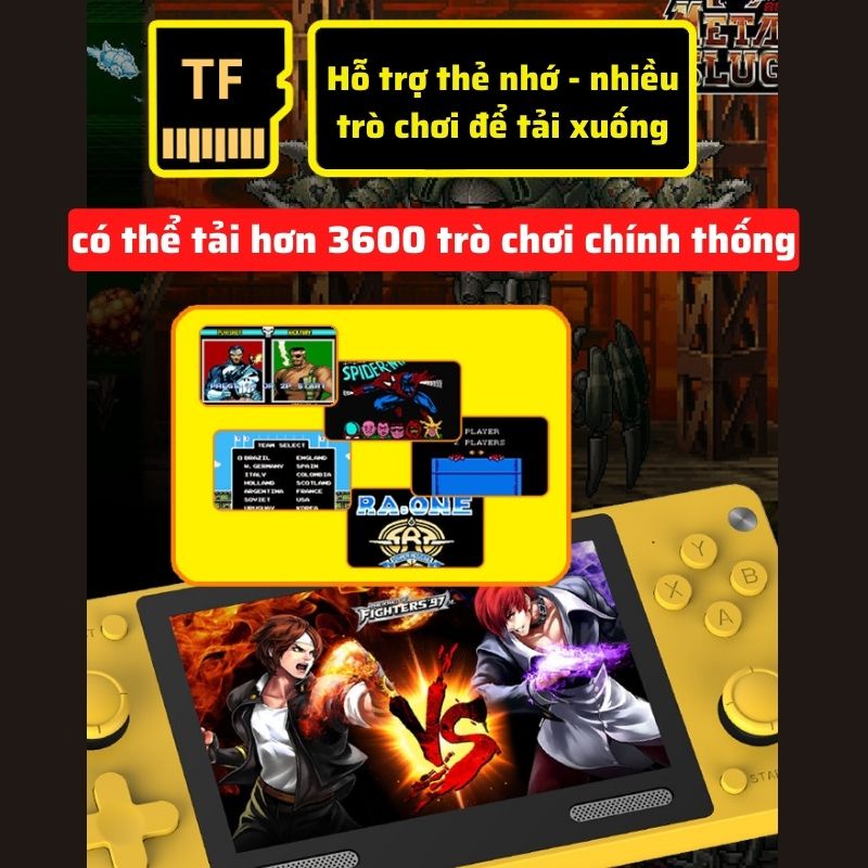 Máy Chơi Game Cầm Tay GameMax Màn Hình 4 inch IPS FULLHD Các Hệ Giả Lập "PSP, PS1, vv..."