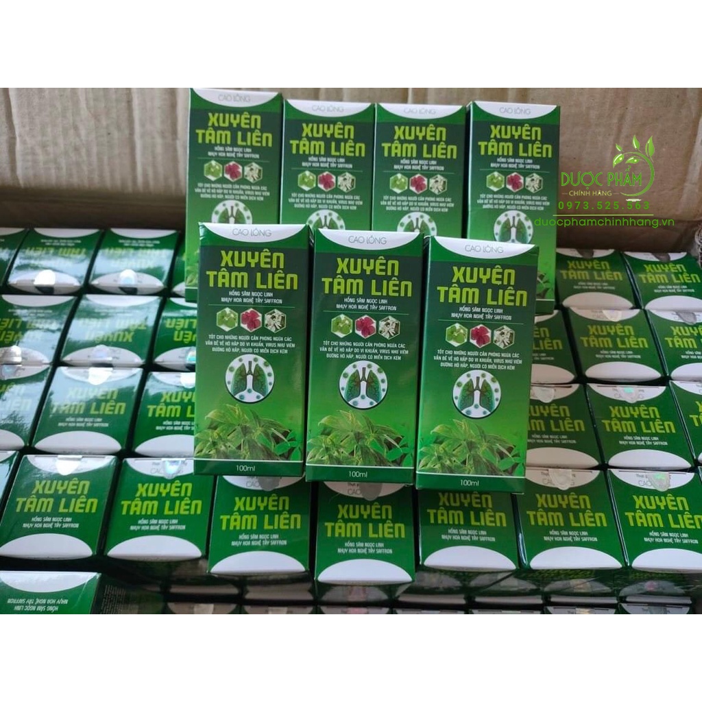Siro đông trùng bổ phổi Xuyên tâm liên hỗ trợ hệ hô hấp, giảm ho, long đờm ( dùng được cho trẻ em)