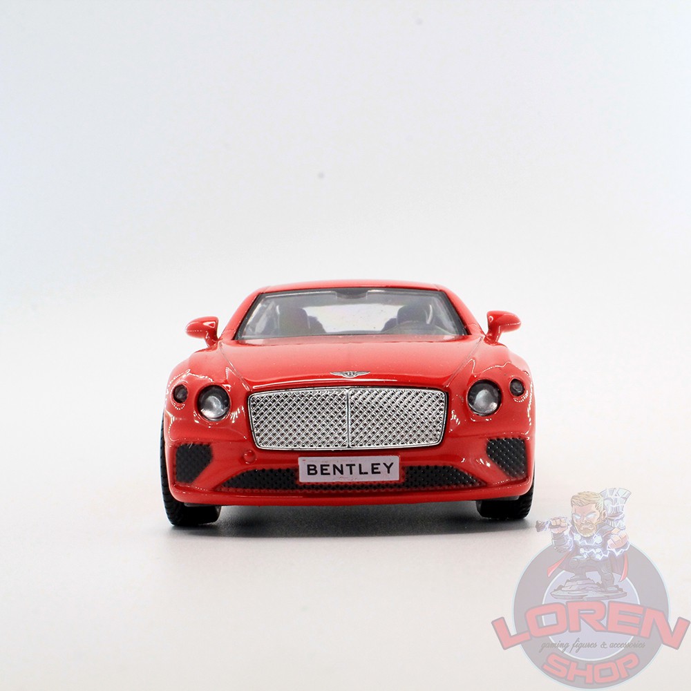 Mô hình ô tô kim loại Bentley Continental GT tỷ lệ 1:36, siêu xe đồ chơi chạy cót 13 cm lorenshop