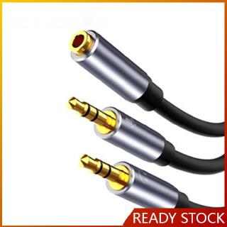 Giắc chia cổng 3.5mm Female sang 2 Male 3.5mm Female sang Dual Male 3.5 AUX