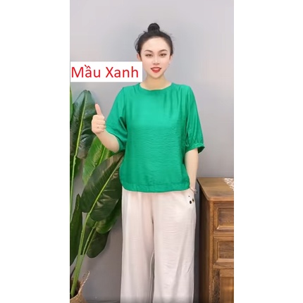 Áo Đũi Kiểu Nữ, Chất đũi mát mịn,thoáng khí phù hợp với mùa hè