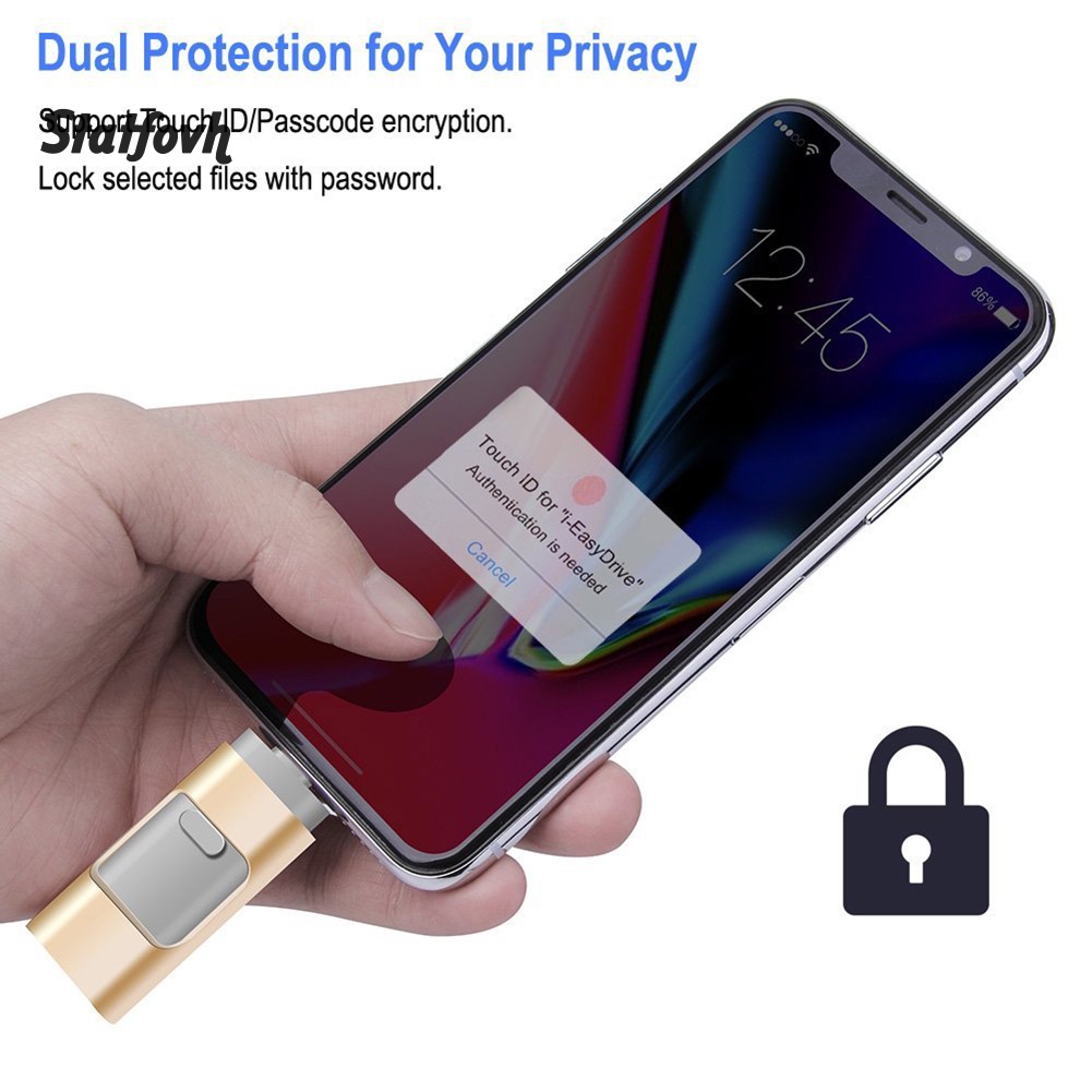 Ổ Đĩa Usb 3.0 Otg 3 Trong 1 Yo 8 / 16 / 32 / 64g | BigBuy360 - bigbuy360.vn